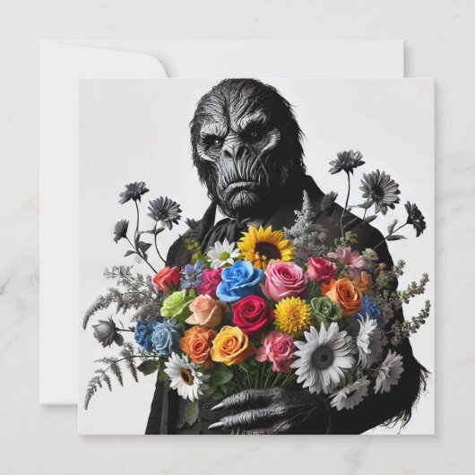 Gregor Thistlegruff - Gotisch Wenskaart (Voorkant)