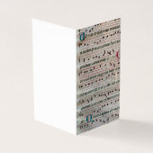 gregoriaans wenskaart kaart (Buitenkant)