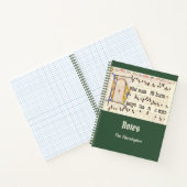 Gregoriaanse Chant Latijnse mis Middeleeuws Blauwg Notitieboek (Binnen)