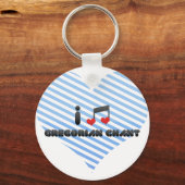 Gregorian Chant fan Sleutelhanger (Voorkant)