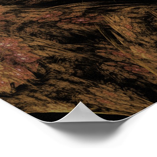 Gregorian Chant Fractal Poster (Hoek)