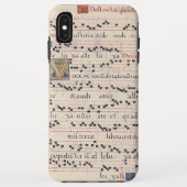 Gregorian chant iPhone case XS Max (Achterkant)