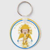 Gregorius de Grote Medaille Sleutelhanger (Voorkant)