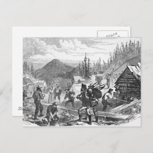Gregory Gold Diggings, Colorado Briefkaart (Voorkant / Achterkant)