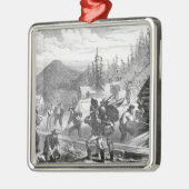 Gregory Gold Diggings, Colorado Metalen Ornament (Links)