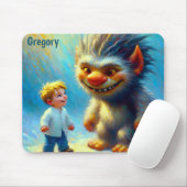 GREGORY ~ Halloween monster Muismat (Met muis)