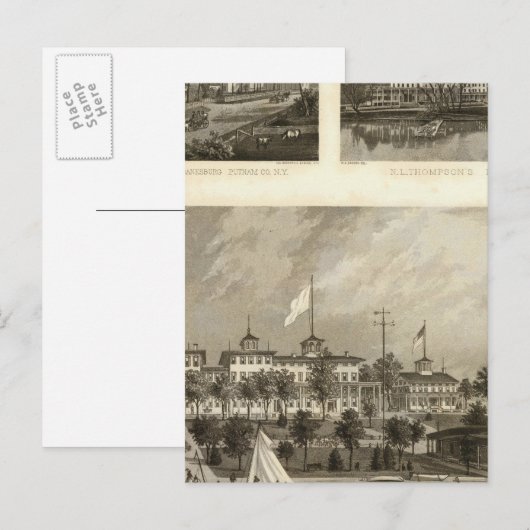 Gregory House, Doane, Thompson residentie Briefkaart (Voorkant / Achterkant)