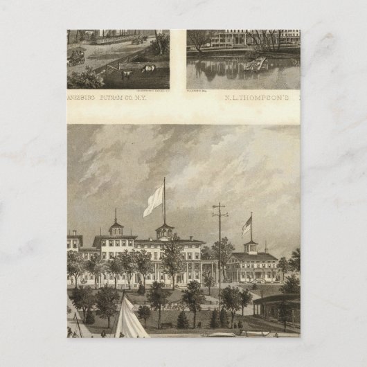 Gregory House, Doane, Thompson residentie Briefkaart (Voorkant)