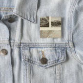Gregory House, Doane, Thompson residentie Vierkante Button 5,1 Cm (In situ)