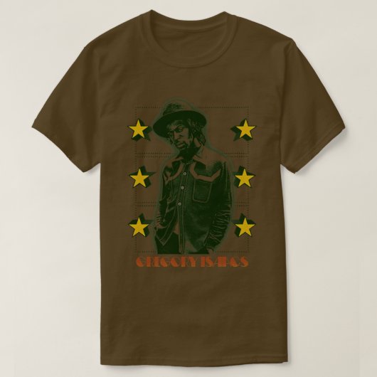 Gregory Isaacs Originele Retro Fan Art T-shirt (Design voorkant)