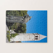 Gregory van het Nin-standbeeld in Split - Dalmatia Legpuzzel (Horizontaal)