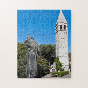 Gregory van het Nin-standbeeld in Split - Dalmatia Legpuzzel