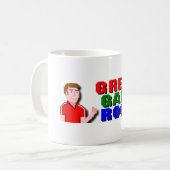 Greg's Game Room Logo Mug 11 oz Koffiemok (Voorkant links)