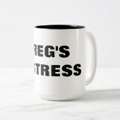 GREG'S MISTRESS TWEEKLEURIGE KOFFIEMOK (Voorkant rechts)