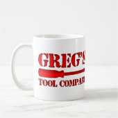 Greg's Tool Company Koffiemok (Links)