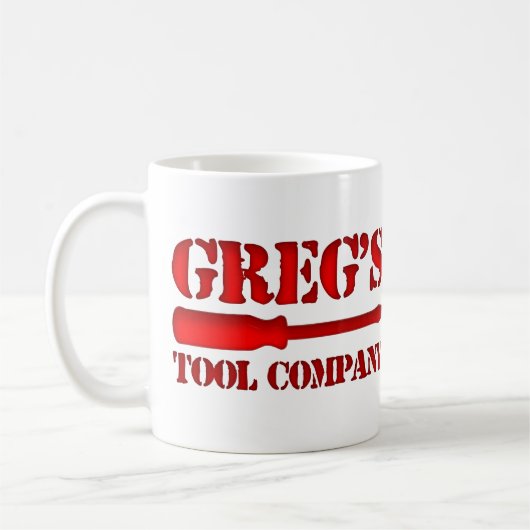Greg's Tool Company Koffiemok (Links)