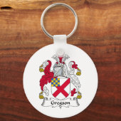 Gregson Family Crest Sleutelhanger (Voorkant)