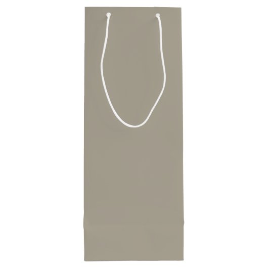 Greige Wijn Cadeautas (Achterkant)