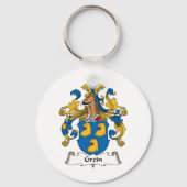 Grein Family Crest Sleutelhanger (Voorkant)