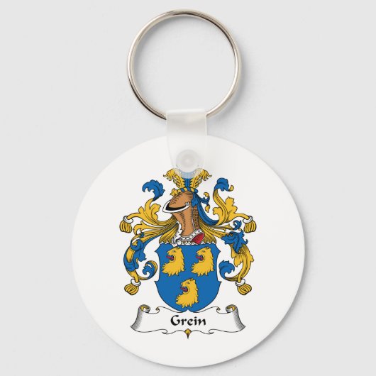 Grein Family Crest Sleutelhanger (Voorkant)