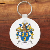 Grein Family Crest Sleutelhanger (Voorkant)