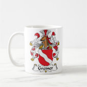 Greiner Family Crest Koffiemok (Links)