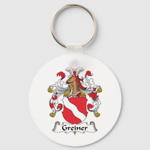 Greiner Family Crest Sleutelhanger