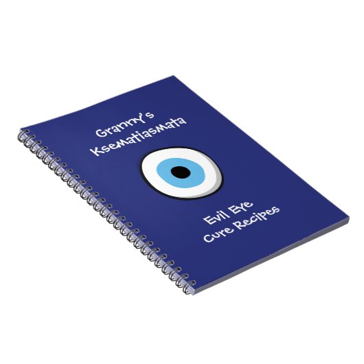 Grek Evil Eye Notitieboek (Rechterzijde)
