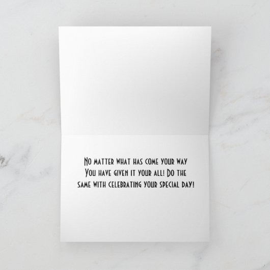 GREMAN SHEPHARD ZEGT "HAPPY BIRTHDAY NEPHEW" KAART (Binnen)