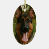 Greman Shepherd Ornament (Rechts)