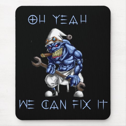 Gremlin Fix it Mousepad Muismat (Voorkant)