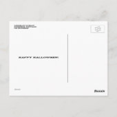 Gremlin Goblin  Pumpkin Briefkaart (Achterkant)