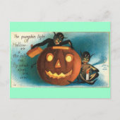Gremlin Goblin  Pumpkin Briefkaart (Voorkant)