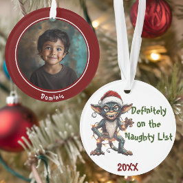Gremlin Santa-onderhandelingen Ornament