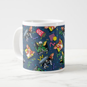 Gremlins™ 80's Retrowave Patroon Grote Koffiekop