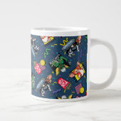 Gremlins™ 80's Retrowave Patroon Grote Koffiekop (Rechts)