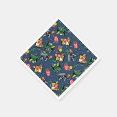 Gremlins™ 80's Retrowave Patroon Servet (Hoek)