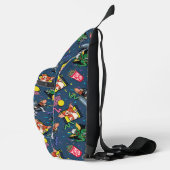 Gremlins™ 80's Retrowave Patroon Sling Bag (Rechts)
