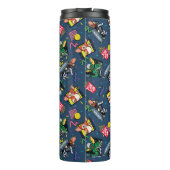 Gremlins™ 80's Retrowave Patroon Thermosbeker (Achterkant)