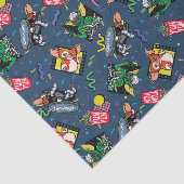 Gremlins™ 80's Retrowave Patroon Tissuepapier (Detail)
