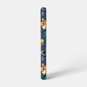 Gremlins™ 80's Retrowave Pattern Samsung Galaxy Hoesje (Linkerkant)