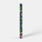 Gremlins™ 80's Retrowave Pattern Samsung Galaxy Hoesje (Rechterkant)