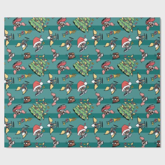 Gremlins | Cute Comic-kerstpatroon Cadeaupapier (Vlak)