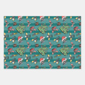 Gremlins | Cute Comic-kerstpatroon Inpakpapier Vel (Voorkant 2)