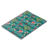 Gremlins | Cute Comic-kerstpatroon Notitieboek (Linkerzijde)