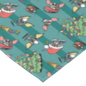 Gremlins | Cute Comic-kerstpatroon Tafelkleed (Gekanteld)