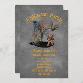 Gremlins Ogre Creatures Halloween Kaart (Voorkant / Achterkant)