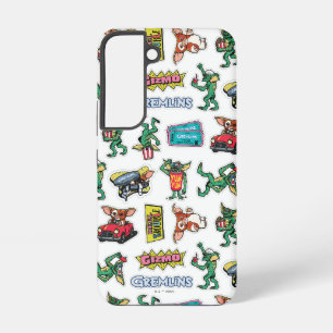 Gremlins™ Sticker Fun Patroon Samsung Galaxy Hoesje