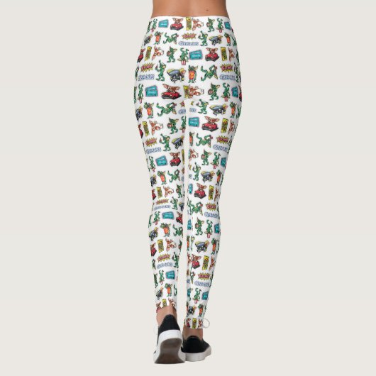 Gremlins™ Sticker Fun Pattern Leggings (Achterkant)