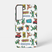 Gremlins™ Sticker Fun Pattern Samsung Galaxy Hoesje (Achterkant)
